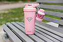 Контейнер Smartshake Whey2Go Funnel Pillbox 110ml DC Supergirl, фото 7