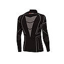 Термокофта з комірцем (лонгслів) X TECH Maglia Race 3 Munica Lunga lupetto Nero L/XL Чорна, фото 4