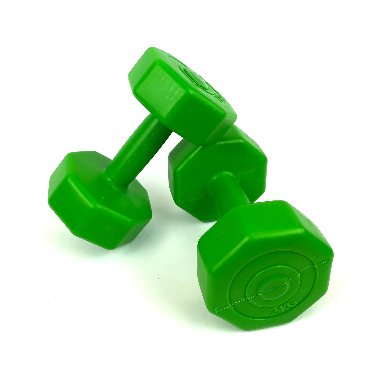 Гантелі для фітнесу 2 кг (2 шт.), композитні, фото 1
