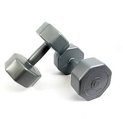 Гантелі для фітнесу 4 кг. x 2 шт., композитні