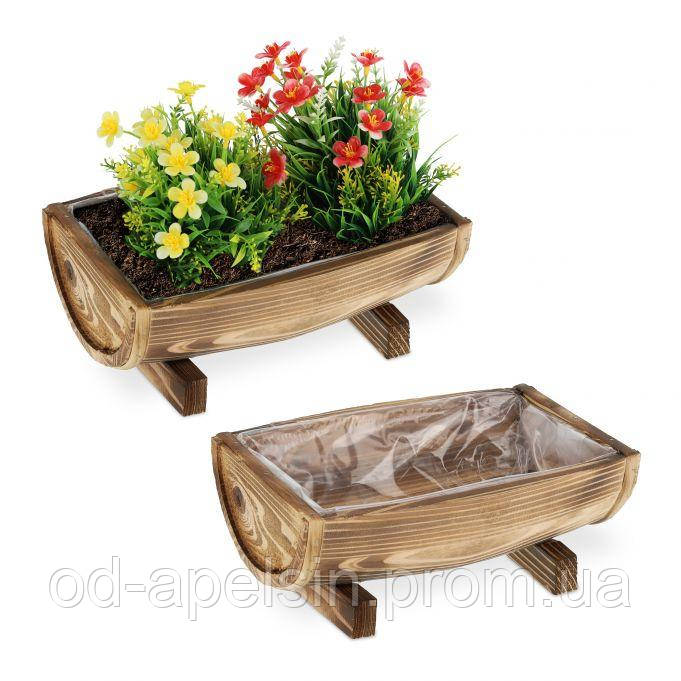 Как посадить цветы в деревянный ящик