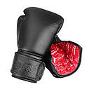 Боксерські рукавиці PowerPlay 3014 Indiana Чорні (натуральна шкіра) 14 унцій, фото 6