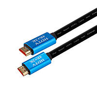 Кабель Wuw HDMI-HDMI 2.0 V 5 m Ultra HD4K 50/60 Гц Чорний