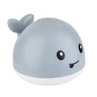 Іграшка для ванної RIAS Whales in the Bathtub Кіт з фонтаном Grey