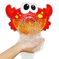 Іграшка для ванної RIAS Bubble Crab Краб- піноутворювач Red