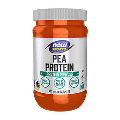 Рослинний гороховий протеїн Now Foods Pea Protein 340 г без добавок
