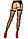 Панчохи з бантом у стразах сіткою Leg Avenue Fishnet thigh highs with bow, фото 4