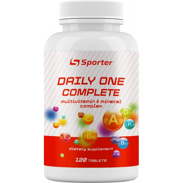 Вітамінно-мінеральний комплекс Sporter DAILY ONE COMPLETE 120 таблеток