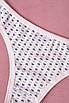 Стрінги жіночі з принтом світло-рожевого кольору розмір L 165143T Безкоштовна доставка, фото 3