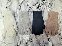 Женская перчатка на меху ангора №5-62
