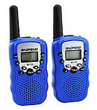 Рація Baofeng MiNi BF-T3 PMR446 2 шт Blue, фото 4