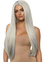 Leg Avenue Long straight center part wig Grey Найти