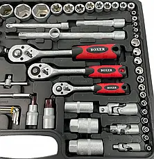 Універсальний набір ключів та інструментів 216 предметів Boxer BX-009S, фото 2