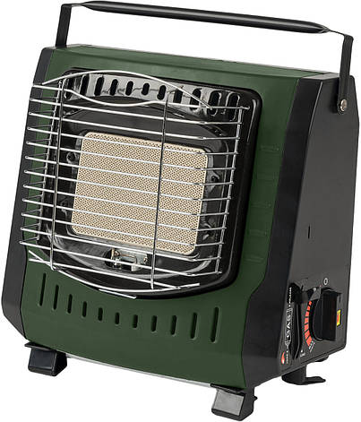 Портативний газовий обігрівач Highlander Compact Gas Heater Green (GAS056-GN), фото 1