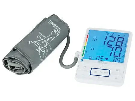 Тонометр плечовий із Bluetooth Silver Crest SBM 69 Німеччина, фото 1