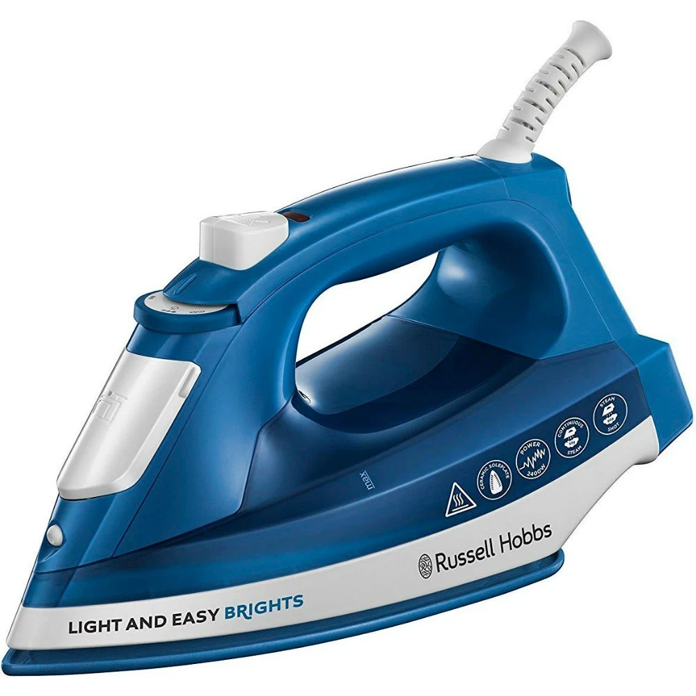 Парова праска з керамічною підошвою Russell Hobbs 24830-56 Light & Easy Brights Sapphire