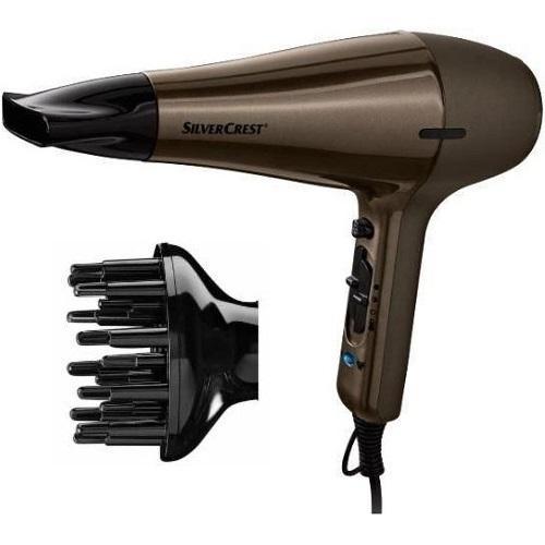 Фен для волосся з іонізацією Silver Crest SHTP 2100 A1 brown Німеччина