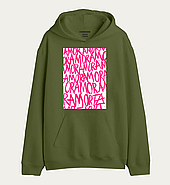 Худі з дизайном "AMORE Pink", фото 3