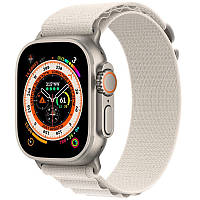 Ремешок Alpine Loop для Apple watch 42mm/44mm/45mm/49mm (m/l) Серый / Starlight