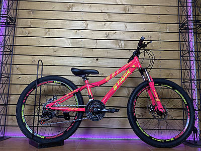 Підлітковий спортивний велосипед 24" Corso STARK SK-24797 рожевий на зріст 125-140 см