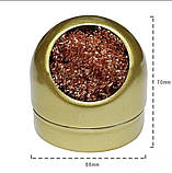 Стружка для очищення жала з ванночкою CMT-599B Золотиста, фото 2