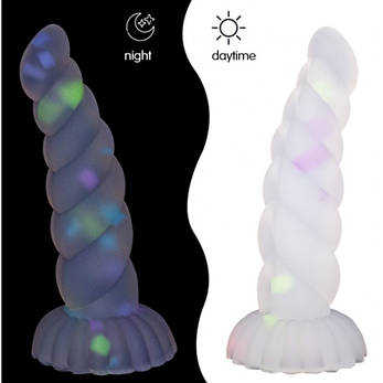 Світний фаллоїмітатор на присоску Jelly Twine | Limon, фото 2