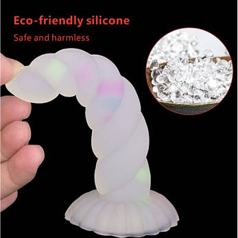 Світний фаллоїмітатор на присоску Jelly Twine | Limon, фото 3