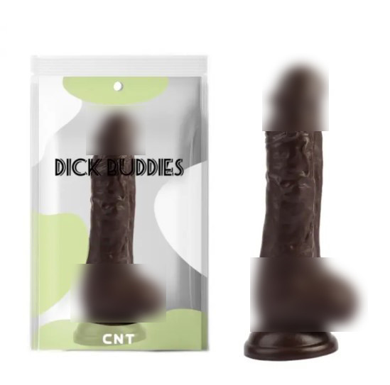 Фалоїмітатор на присоску Sensual Cock Brown | Limon