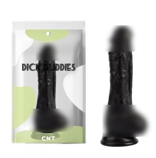 Фалоїмітатор на присоску Sensual Cock Black| Limon