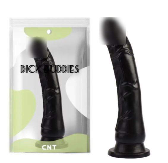 Фалоїмітатор на присоску Beginner Dildo Black 8.7 | Limon