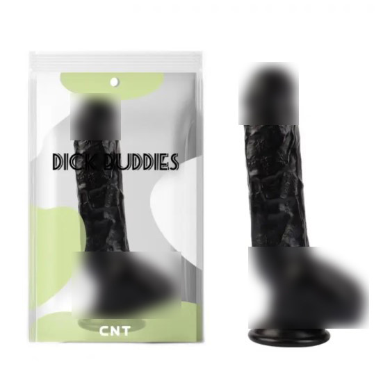 Фалоїмітатор на присоску Ultra Pleasure Dildo Black| Limon