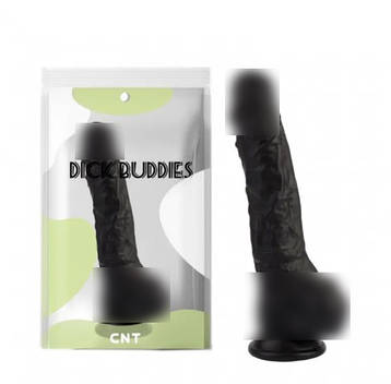 Фалоїмітатор на присоску Sex Pleaser Dildo Black | Limon, фото 1