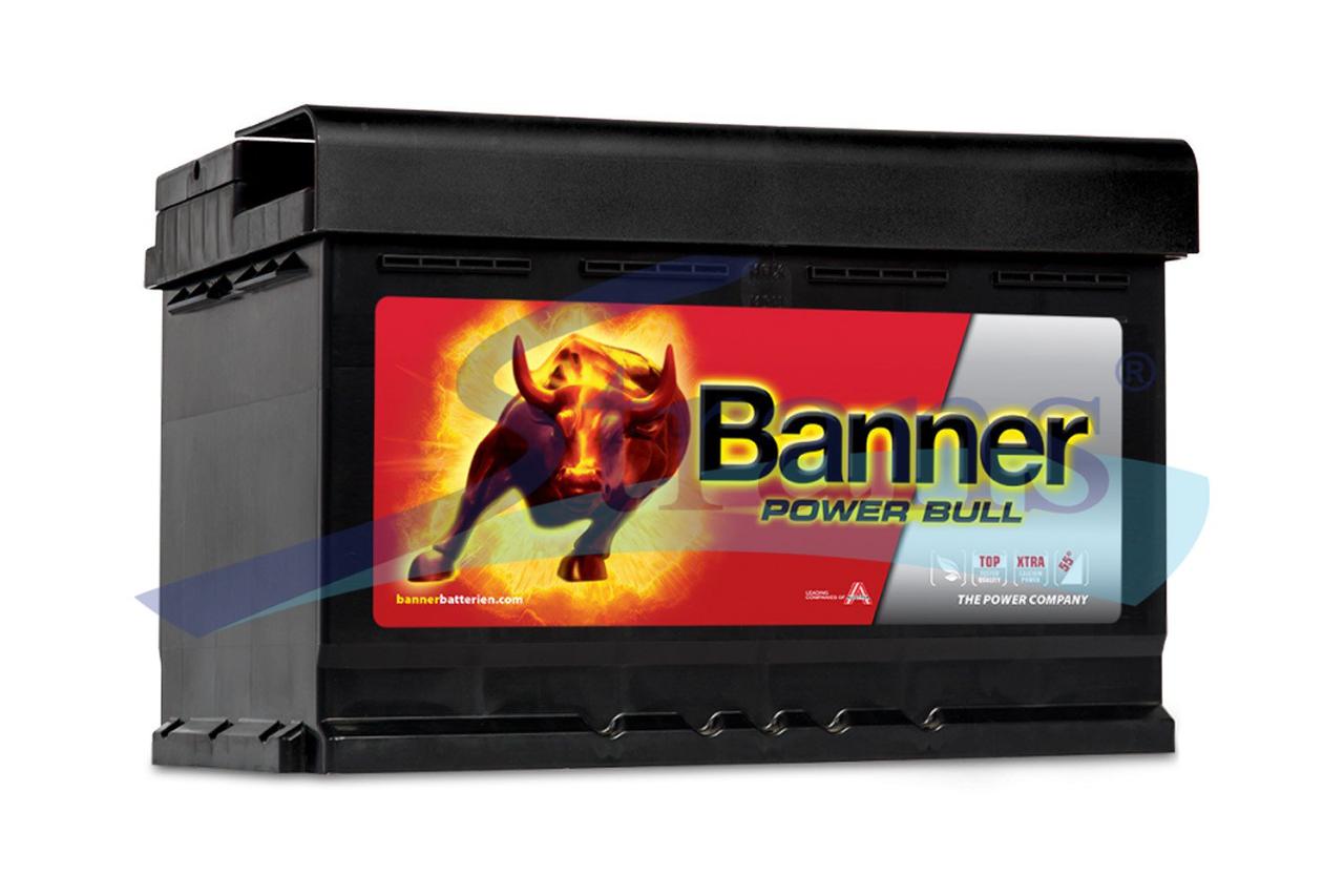 Акумулятор 12v 74ah 680a R+ En Power Bull 278*175*190мм