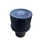 Фільтр водозаборний пластиковий сітка для мотопомпи D100мм, фото 3