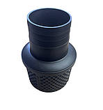 Фільтр водозаборний пластиковий сітка для мотопомпи D100мм, фото 2