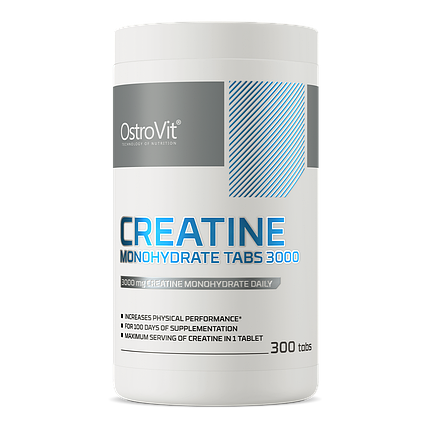 Креатин OstroVit Creatine 1000 300 tabs, фото 1