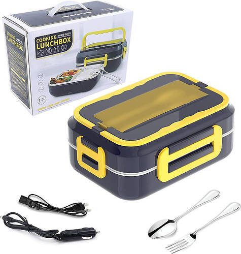 Купить Ланчбокс контейнер для еды с подогревом от розетки 220в и ...