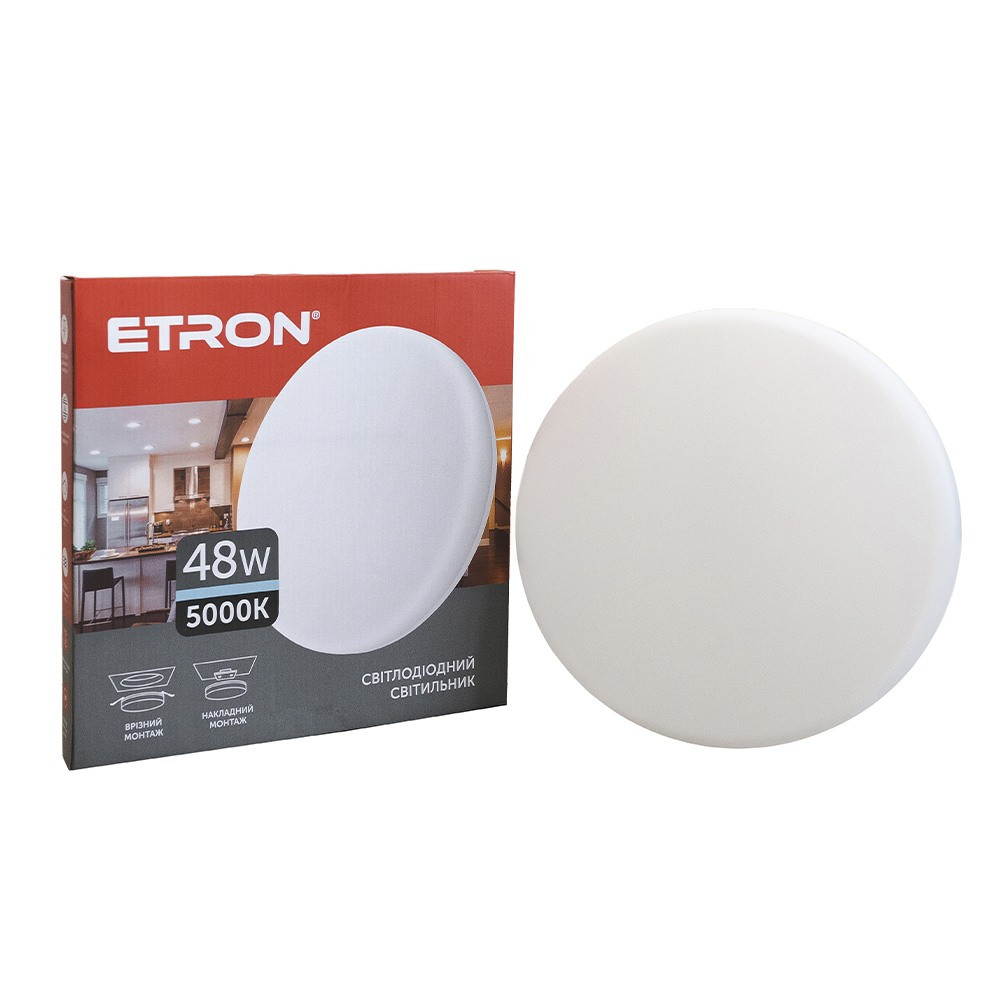 Світлодіодний світильник ETRON Multipurpose 1-EMP-717 48W 5000K IP20 TM ETRON, фото 1