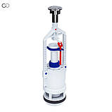 Спускна арматура з функцією «СТОП» для бачка унітаза, фото 4