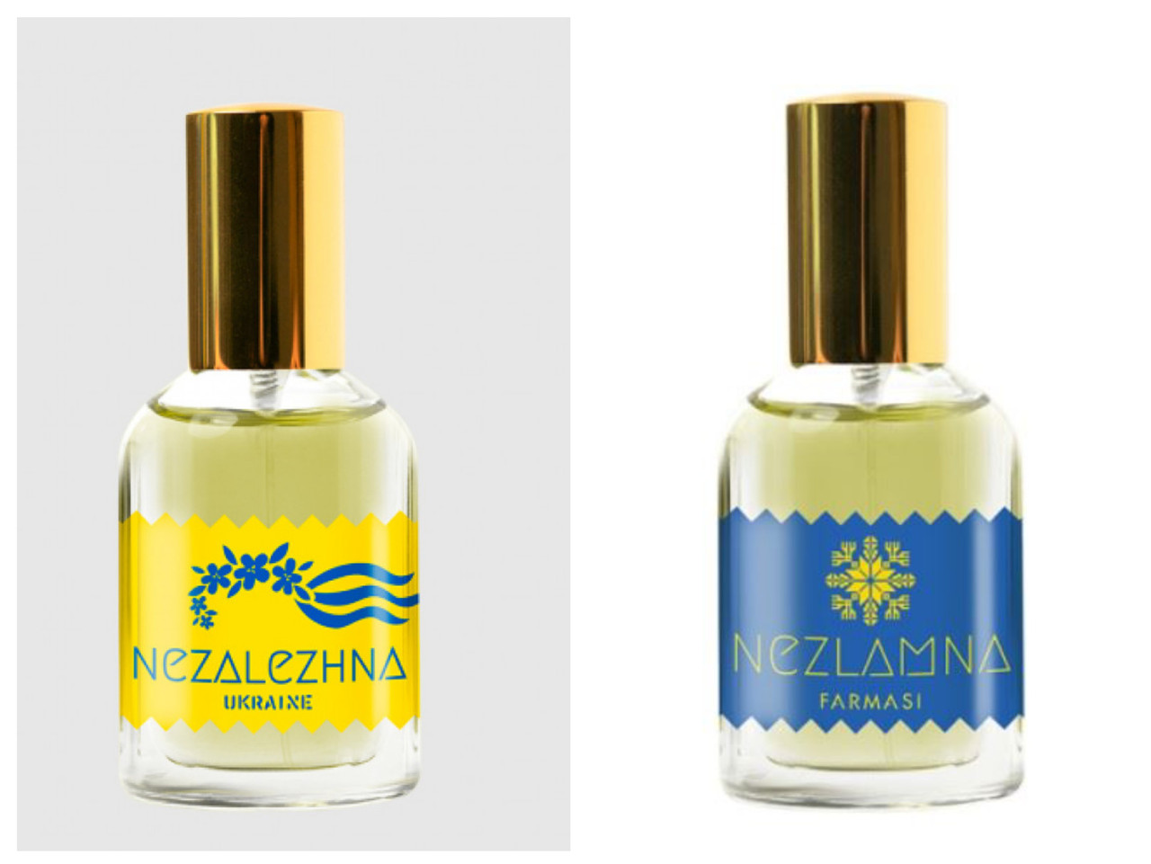 Набір. Жіноча парфумована вода Незалежна Nezaleghna + Незламна Nezaleghna Farmasi, Made in Ukraine