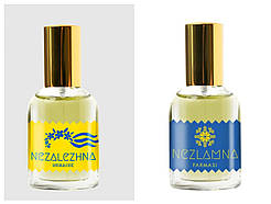 Набір. Жіноча парфумована вода Незалежна Nezaleghna + Незламна Nezaleghna Farmasi, Made in Ukraine
