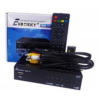 Eurosky - ES-17-D1 IPTV Metal Т2 Тюнер DVB-T/T2/C цифровой эфирный ресивер ( приставка для ТВ)