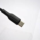 Кабель Tornado TX19 Silicone Cable Type-c 3A 1M Black, фото 4