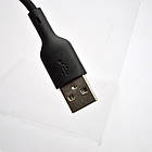 Кабель Tornado TX19 Silicone Cable Type-c 3A 1M Black, фото 5