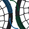 Гойдалка гніздо Elips WCG 108 х 83 см Black Green, фото 5
