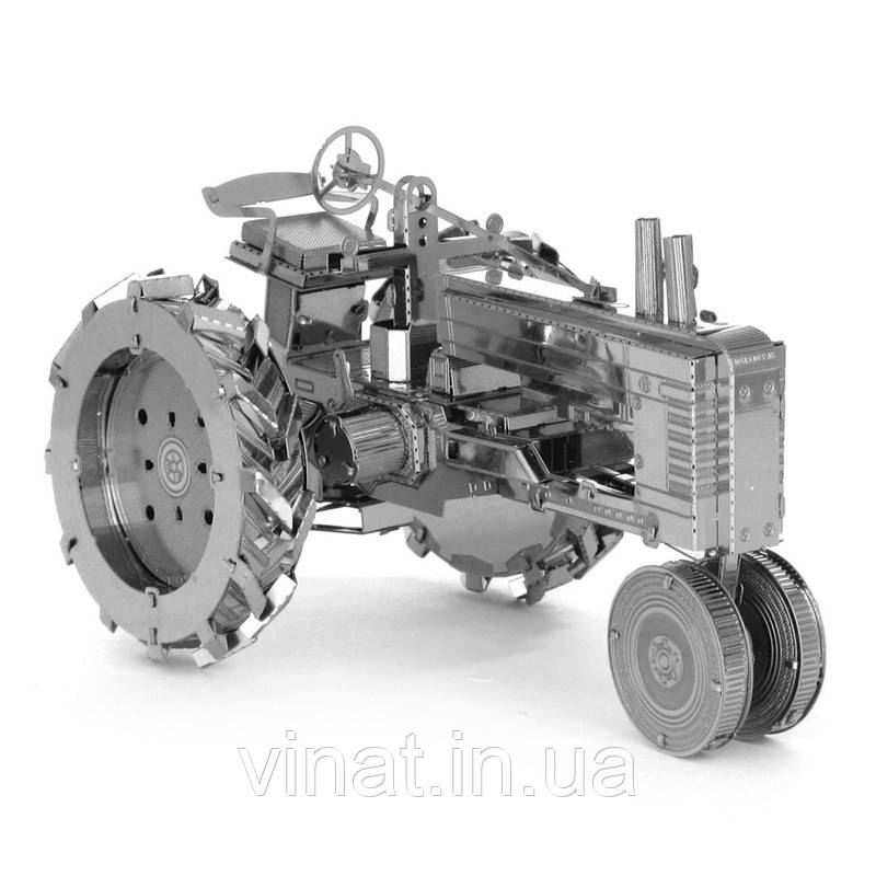 Металевий 3D-пазл Трактор Farm Tracktor