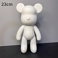 Флюидный медвежонок fluid bear bearbrick, 23 см, с красками