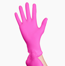 Нітрилові рукавички SafeTouch® Advanced  без пудри,3,5гр, Маджента