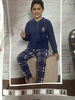 Пижамы для мальчиков, флис (6-14 лет) Турция оптом купить от склада 7 км Одесса
