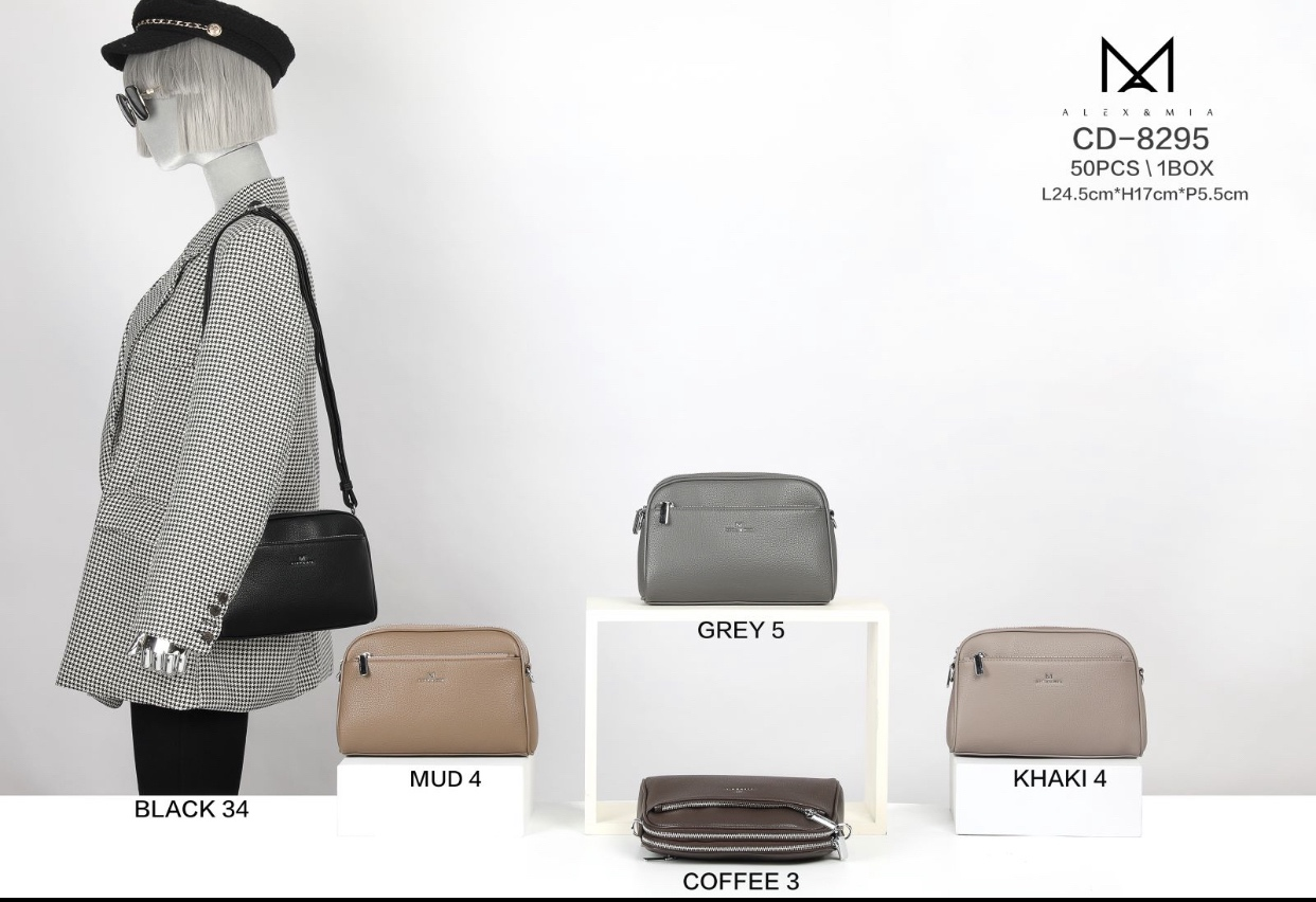 Жіноча стильна сумочка-клатч Alex&Mia (гуртом/роздріб)